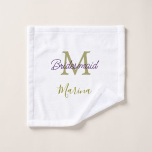 Monograma de tribu de novia, ducha de boda simple