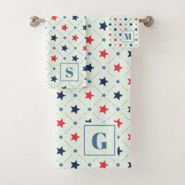 Monograma del patrón geométrico de la línea de pun