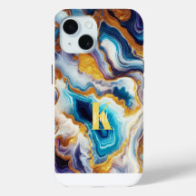 Monograma del personalizado Verde azulado Aqua Gol