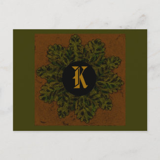 Monograma Diseño 03, postal