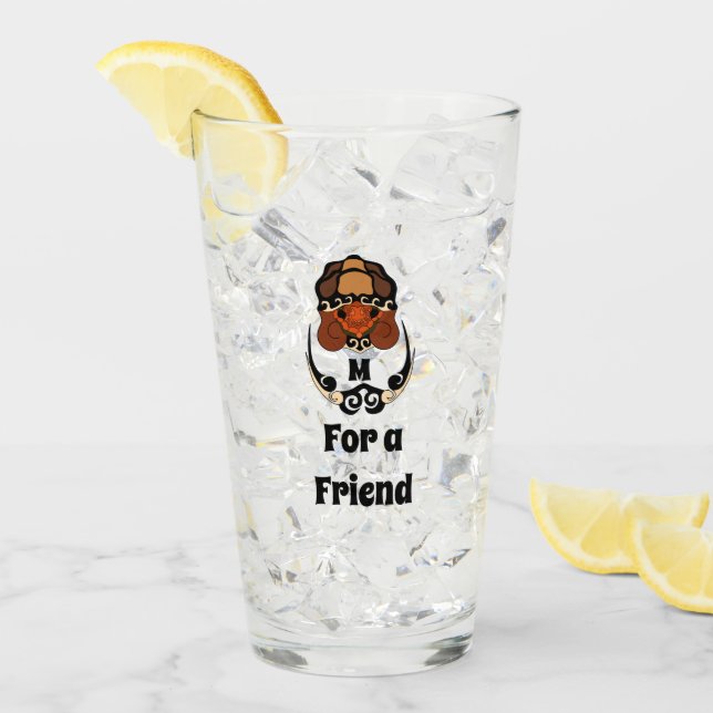 Monograma divertido de escalado de tortuga (Anverso (hielo))