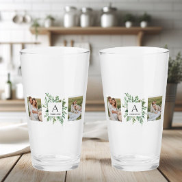 Monograma dos fotos | Marco de vegetación personal