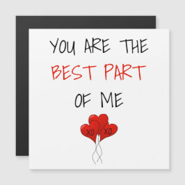 Monograma eres la mejor parte de mí Valentines 