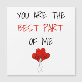 Monograma eres la mejor parte de mí Valentines 