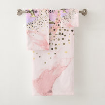 Monograma Espectro De Mármol Rosa