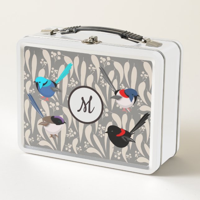 Monograma Fairy Wrens (Anverso)