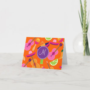 Monograma Fiesta Fiesta Sombrero Cactus Limes Pepp