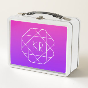 Monograma geométrico de Guay Violeta púrpura mag