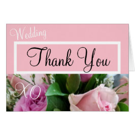 Monograma Gracias Boda Rosa