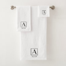 Monograma inicial de secuencia en negro y blanco p