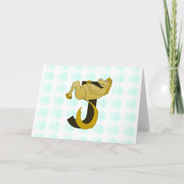 Monograma J Pony flexible personalizado