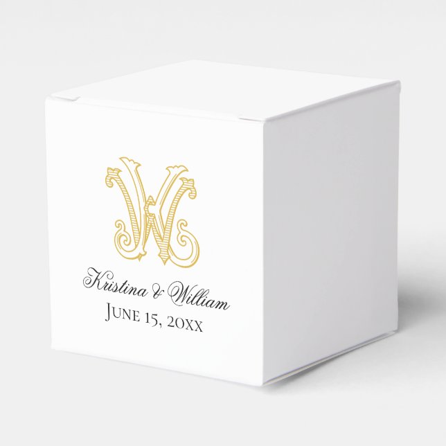 Monograma KW de caja favorita o monograma WK (Costado Anverso)