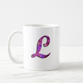 Monograma L taza