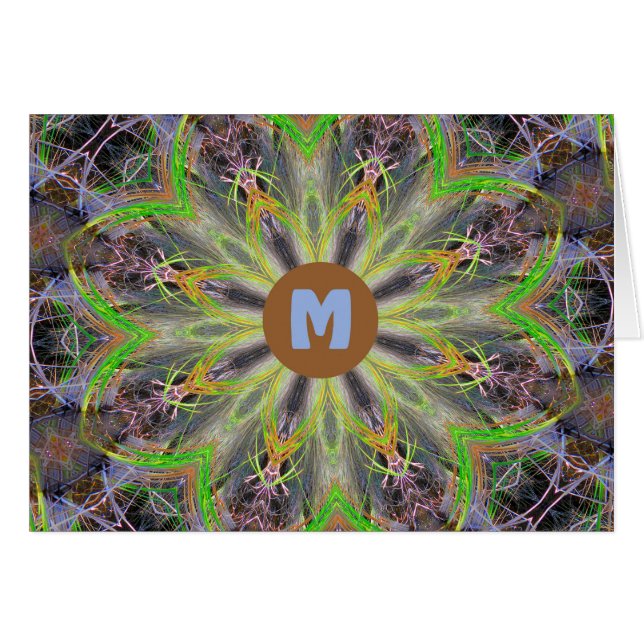 Monograma M Mandella Digitalmente Diseñado (Anverso (Horizontal))