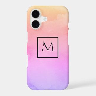 Monograma minimalista del rectángulo de la