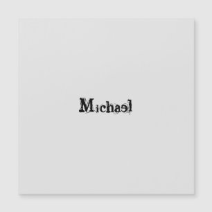 Monograma minimalista moderno con nombre gris negr