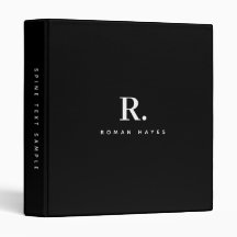 Monograma Minimalista Moderno de Punto Negrita Bla