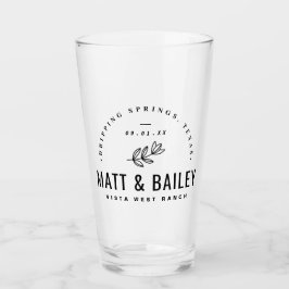 Monograma moderno de Boda de la sangre