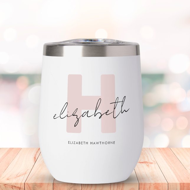 Monograma moderno guion giratorio Rubor Camisa de  (Subido por el creador)