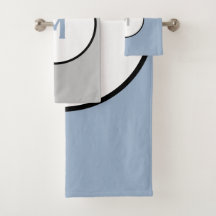 Monograma negro blanco plateado azul de pizarra ge