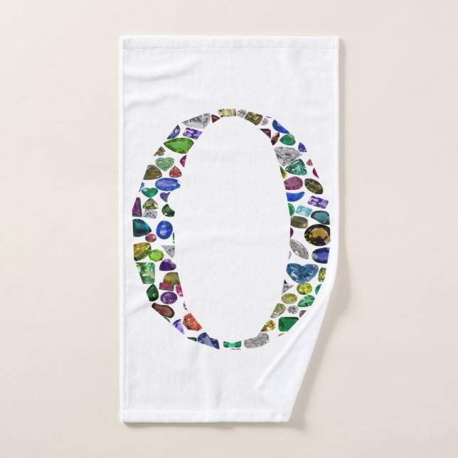 Monograma 'O' (Toalla de mano)