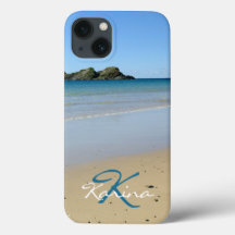 Monograma Ocean Beach Funda-Mate iPhone 13 Funda