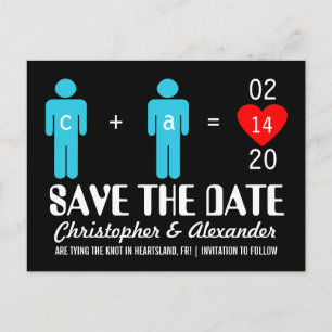Monograma Pareja de Amor Guardar las tarjetas de f