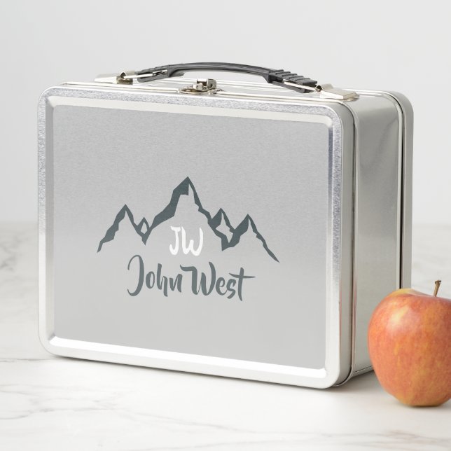 Monograma personalizable de la gama de montañas di (In situ)