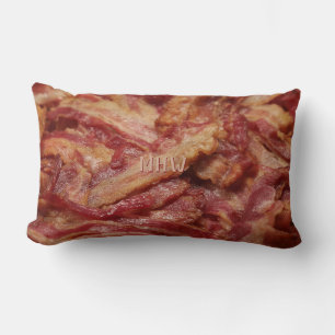 Monograma personalizado almohadas de lanzamiento B