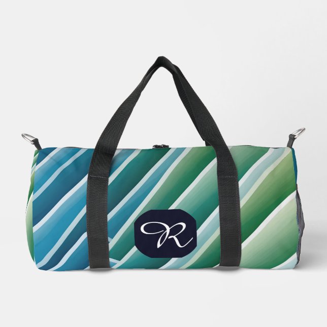 Monograma personalizado Bolsa de Duffle Pequeña -  (Anverso)