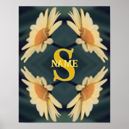 Monograma personalizado con tu inicial nombre arte