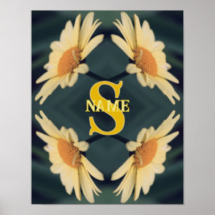 Monograma personalizado con tu inicial nombre arte