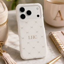 Monograma Personalizado de Herencia Lazo Elegante