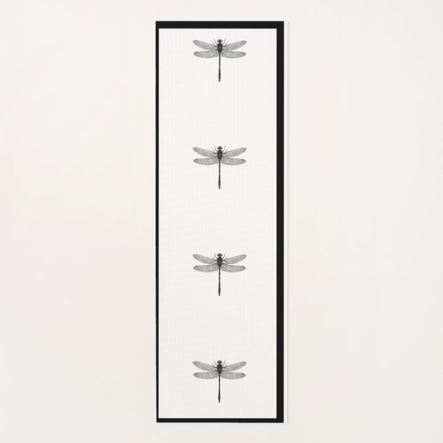 MONOGRAMA PERSONALIZADO DE Yoga Mat DRAGONFLY (Anverso)