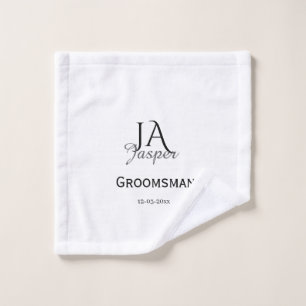 Monograma personalizado padrino mejor hombre nombr