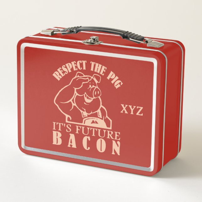 Monograma personalizado PIG TO BACON (Anverso)