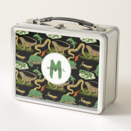Monograma Reptile, Lizards & Amphibians Niños