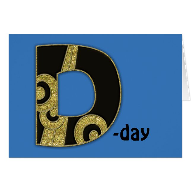 monograma retro - D (Anverso (Horizontal))