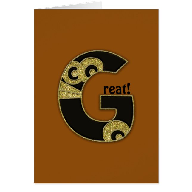 monograma retro - G (Frente)