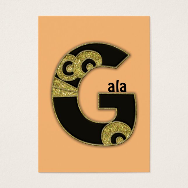 monograma retro - G (Frente)