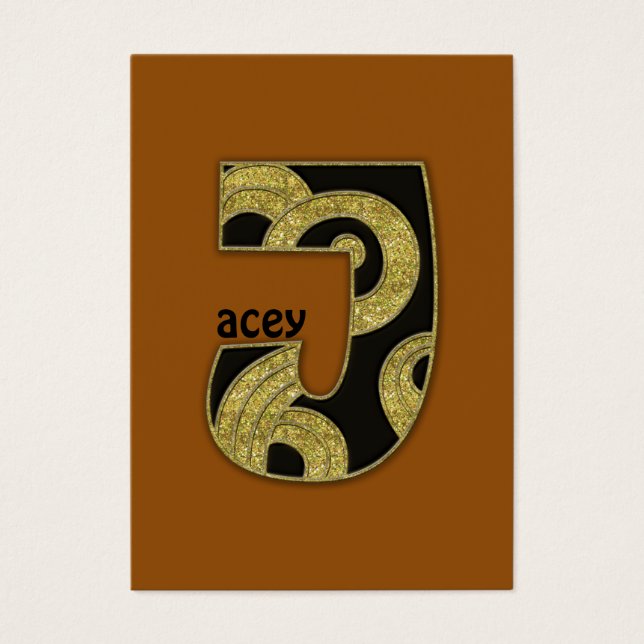 monograma retro - J (Frente)