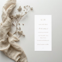 Monograma Rosa Blanco Salva La Fecha Boda   