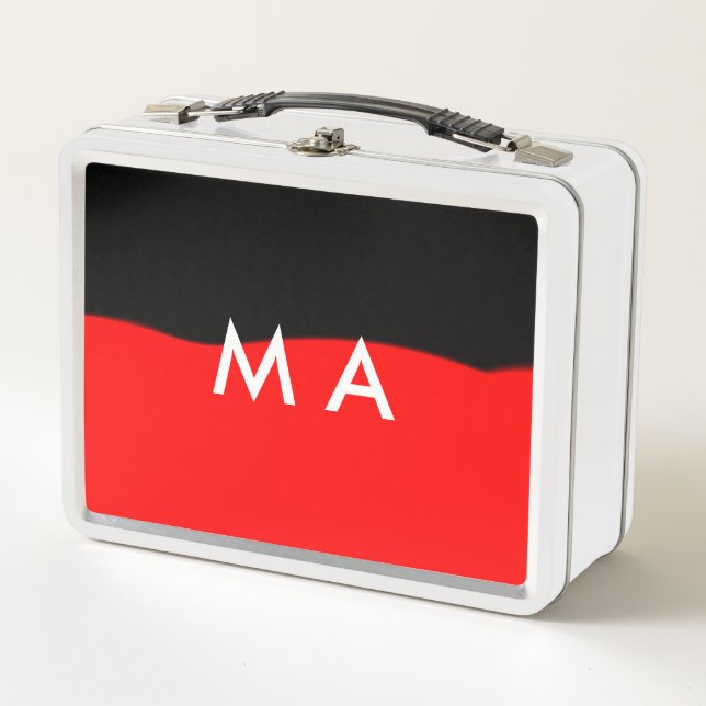 Monograma simple añada su letra de nombre man mini (Anverso)