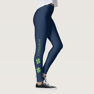 Monograma St. Patrick's Day Leggings