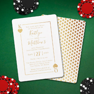 Monograma Tarjeta de juego 50º aniversario del Bod