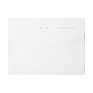 Monograma verde ultramoderno Elegante Boda