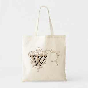 Monograma vintage 'W' - Bolsa