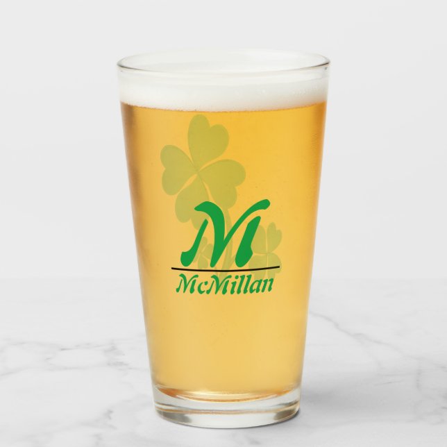 Monograma y foto del Personalizado de la Atracción (Reverso (lleno))