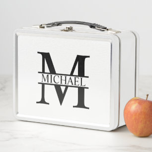Monograma y nombre personalizados