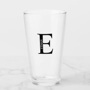 Monograma y nombre personalizados